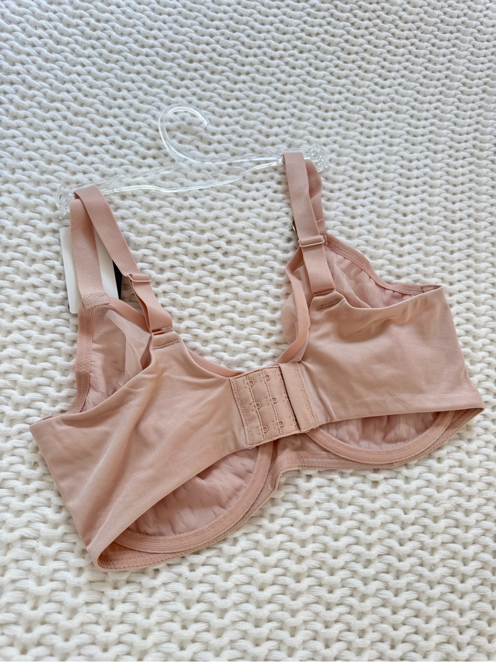 Wacoal Sheer Mesh Underwire Bra - Dusty Rose - Picture 4 of 6